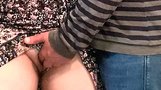 This Stranger's Fingers Rubbed my Pussy Under  Skirt