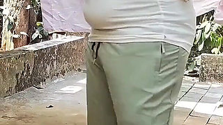 Desi Girl in Short Wearing White Top and Hair Band Getting Nude for Camera
