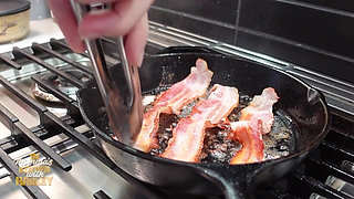 In Step-momma's Kitchen with Harley