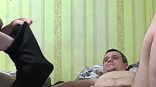 A Wild Blowjob with a Cumshot in the Pussy