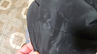 Cum-stained Downjacket & Rough Fuck Facefuck, Anal Fingering & Messy Finish