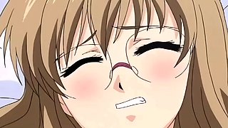 Hot blonde anime teen getting rammed