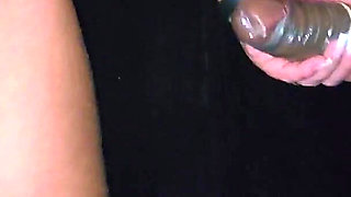 Married Fucking Stranger in Gloryhole in Front of Cuckold