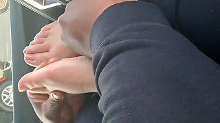 Sucking on Miistical_soles Natural Toes Sucking
