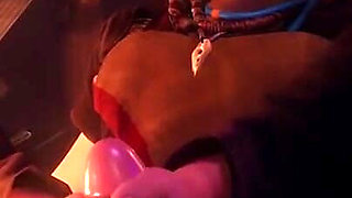 Aloy From Horizon Forbidden West Caressing a Hard Cock with Her Feet
