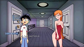 Danny Phantom jumps into a steamy hentai visual novel adventure