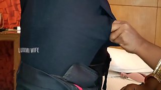 Wife Giving Blowjob To Office Friend