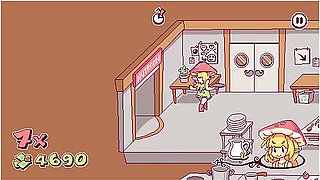 Omg! Futanari Waitress Cum Is Super Delicious!! Futanari Di Funghi