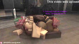 G Woat's Christmas New Year Creampie & Doggystyle Rough Sex - Big Ass Riding & Cum