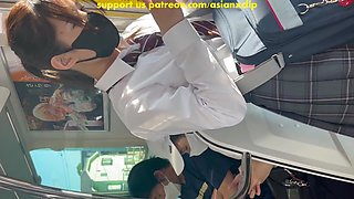 Japanese Teen Charms with Amateur Upskirt Heat