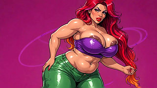 Seductive Indian Redhead Animation