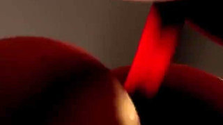 Sexy Asian MILF Has Lesbian Anal with Double Headed Dildo