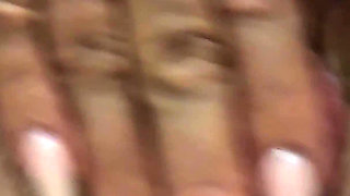 Self Pussy Fisting Spreading Wide and Pissing