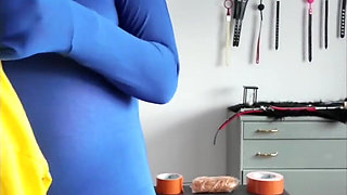Cage Bondage, Crop Spanking Orgasms, Zentai Layering