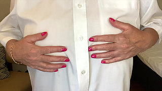 Mrs Mature Feet being a real tease