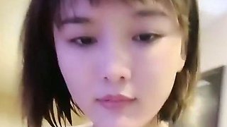 Pink nipple teen fucks her toy