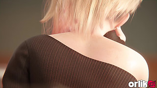 Gwen Stacy: Boring Class Turns Into a Tight Pussy Creampie - 3D Animation