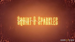 Squirt & Sparkles With Demi Sutra, Mazee The Goat - Brazzers