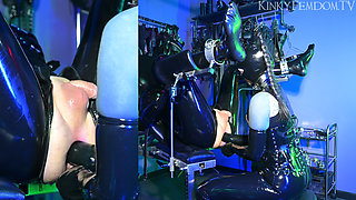 Heavy Rubber Dolly Latex Double Anal Fisting Ft Mistress Lunatika Maz Morbid