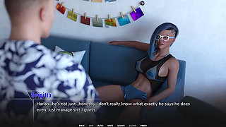 Taboo University - Blue Haired Arogant College Girl Wants to Make a Deal