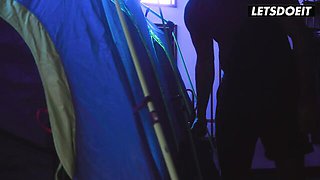 Camping Tent Threesome Outdoors