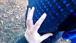 Huge Naked Tits Pounded in the Field