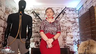 German MILF Domina Julina Extreme BDSM Anal Rosette Slave 4K POV