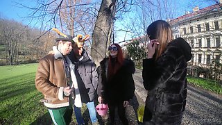 It's time for lucky pervs to have the foursome of their lives