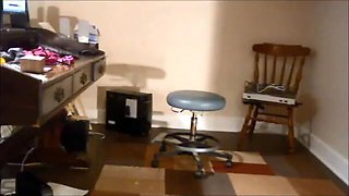 ROBERT RICHARD MILGATE EXPOSED WEARING SHEER GREEN PANTYHOSE AND HIGH HEELS