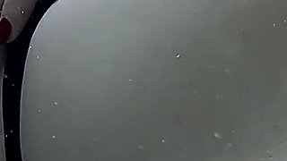 Flashing My Dick in Front of a Girl in Public Swimming Pool and Fucks Me - It's Very Risky with People Near - Misscreamy