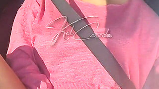 I Took Advantage of a Car Trip to Sp to Tease the Truck Drivers a Little