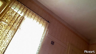 Naked babe in gothic socks