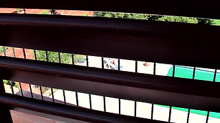 Blonde Poolside Double Penetration Ecstasy