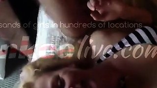 Cuckold Husband Watches His Girl Get Double Facial