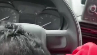 Extreme in the Car, Hot Blowjob, and Lots of Cum