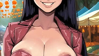 My New Girlfriend [ Taboo Hentai Game ] Ep.23 Caught Giving a Handjob in the Back Alley!