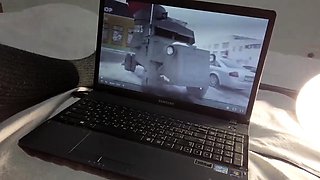 Russian Solo Female Masturbates to Orgasm on Webcam