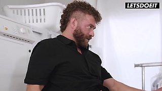 Jasmine Sherni And Xander Corvus In Client Fucked By Policeman At The Dry Cleaner