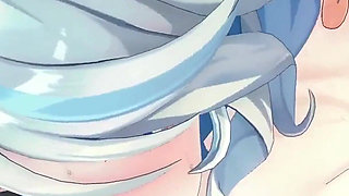 Genshin Impact Furina Orgy 3D Hentai Animation