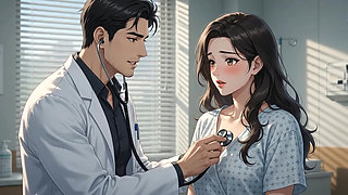 Horny doctor seduce milf and fuck her ass hard