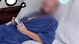 Erotic Stories Cuckold Fetish - a Wife Rests Blindfolded While the Cuckold's Friend Is Inside the Wardrobe