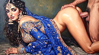 Newlyweds get intimate in a shower at their Oyo motel apartment