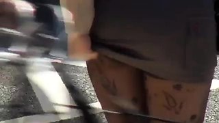 Latin amateurs ass bareback slammed outdoors