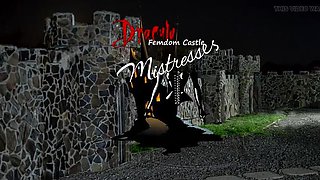 Black Dominatrix Humiliates Pig Slave in Sand - Spitting & Foot Worship BDSM