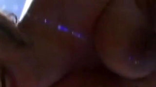 Blondes in Black Scene-1 Busty Blonde in Bikini Fucking in the Pool in Interracial Sex