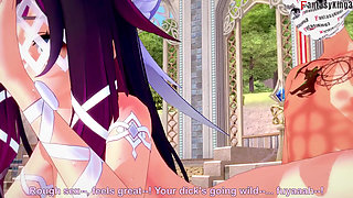 Columbina Blowjob - Genshin Impact