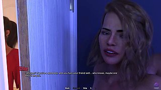 Hot Blonde Stepaunt Seduces Me - Creampie Fuck Almost Caught in 3D Hentai