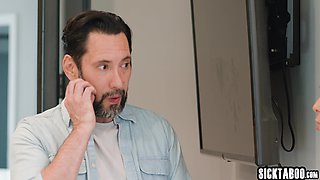 Naughty guy pounded tempting big titties teenage