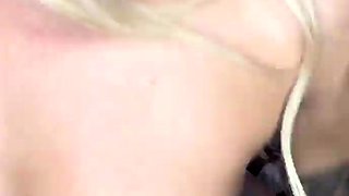 Sexy Blonde Blowjob Whore Rides Cock Hardcore