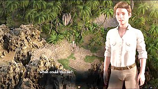 Lingerie-clad bikini babe Loveskysan69real gets down with some animated fun